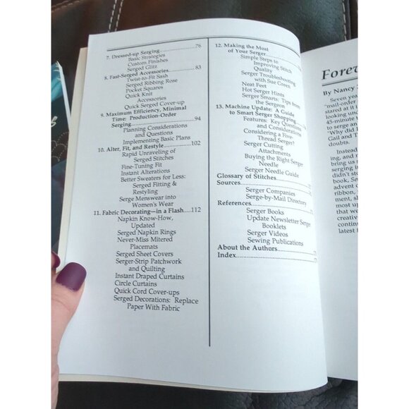 Innovative Serging: The Newest, Best, and Fastest Techniques for Overlock 1989 - Picture 3 of 4